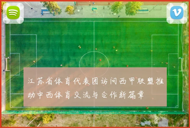 江苏省体育代表团访问西甲联盟推动中西体育交流与合作新篇章